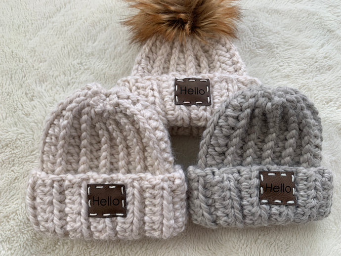 'Hello' Hats (pre-order)