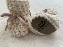 Load image into Gallery viewer, Little Brother/Little Sister Sheepskin Slippers (pre-order)