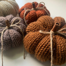 Load image into Gallery viewer, Pre-Order Knit Pumpkins.