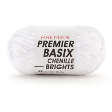 Load image into Gallery viewer, White Premier Basix Chenille Brights