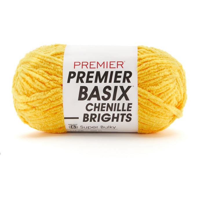 Lemon Premier Basix Chenille Brights