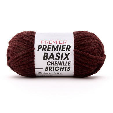 Chocolate Premier Basix Chenille Brights