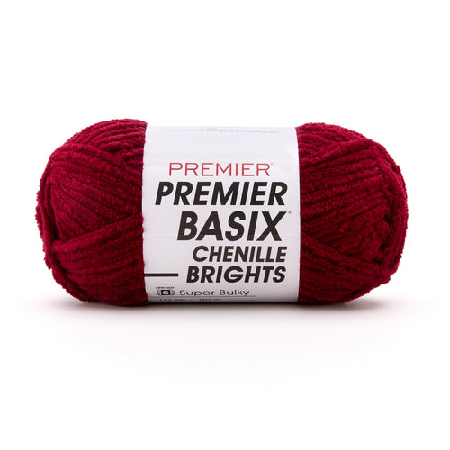 Cranberry Premier Basix Chenille Brights