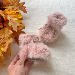Teddy Bear Sheepskin Slippers
