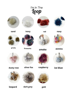 Choose your Colour Ear Flap Bobble Beanies