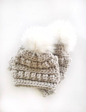 Load image into Gallery viewer, Ready to ship Linen Bobble Beanies