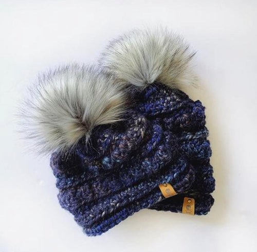 Night shadow Bobble Beanies