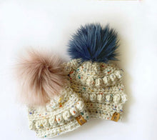 Load image into Gallery viewer, Rainbow Sprinkles Bobble Beanies